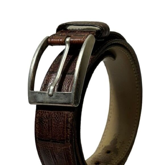 Vera Pelle Belt Genuine Leather Made in Italy 100/40 Dania for Andrew’s